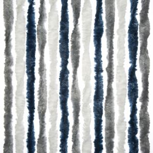 Brunner Dekorativní závěs proti hmyzu do dveří karavanu, 56x205 modro-šedo-bílá