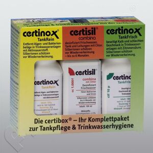 Certisil Certinox Sada dezinfekce a konzervace vody Certibox 100