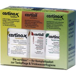 Certisil Certinox Sada dezinfekce a konzervace vody Certibox 250