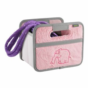 Meori Skládací box Mini Plush růžová