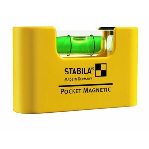Stabila Mini vodováha Pocket Magnetic 18116, 68 mm, s extra silným magnetem