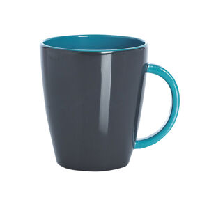 Gimex Sada nádobí Grey Color Line Turquoise Hrníček na kávu 350 ml