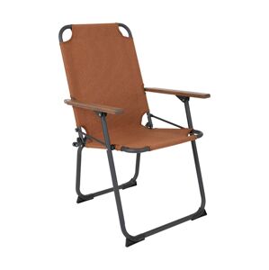 Bo-Camp Kempingová židle Buschwick M - terracotta hnědá